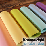 Heavyweight Light Colors 1 Bundle - 18 pcs.