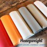 Heavyweight Light Colors 2 Bundle - 18 pcs.
